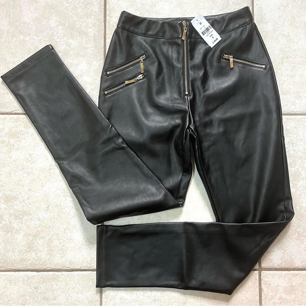 NWT LF Store Charms Fashion Faux Leather Pants